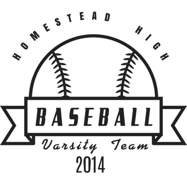 Baseball Template DNT001 BW Miniaturansicht