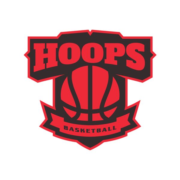 Hoops Basketball logo template  Miniaturansicht