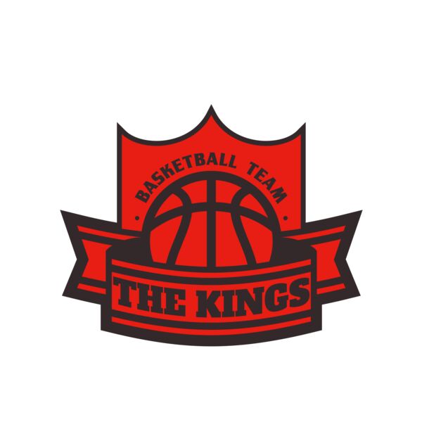 The Kings Basketball team Logo Template Miniaturansicht