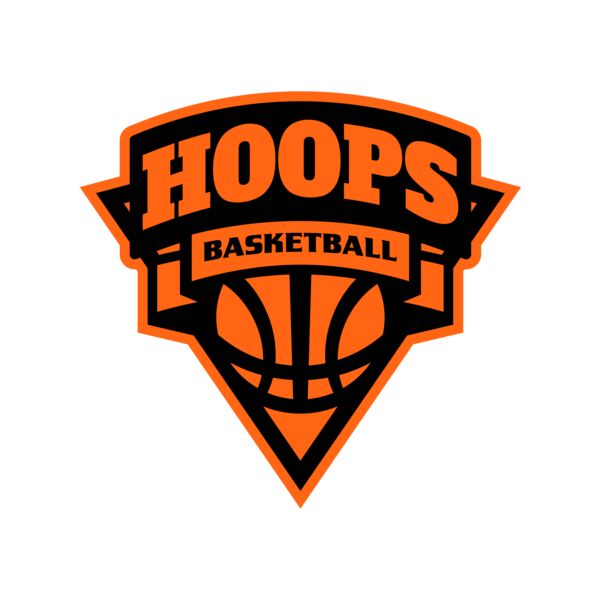 Hoops Basketball logo template 02 Miniaturansicht