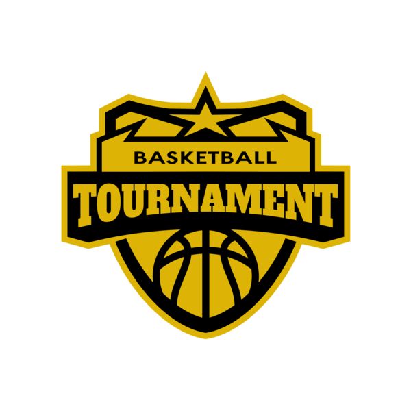 Tournament Basketball logo template 02 Miniaturansicht