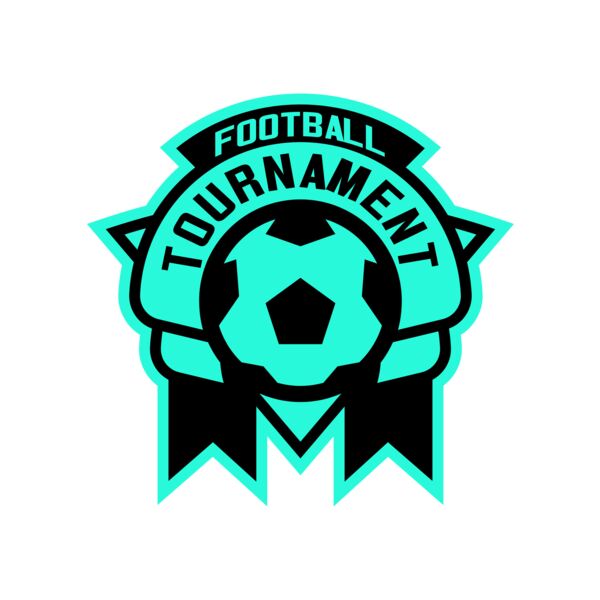 Tournament Football logo template Miniaturansicht