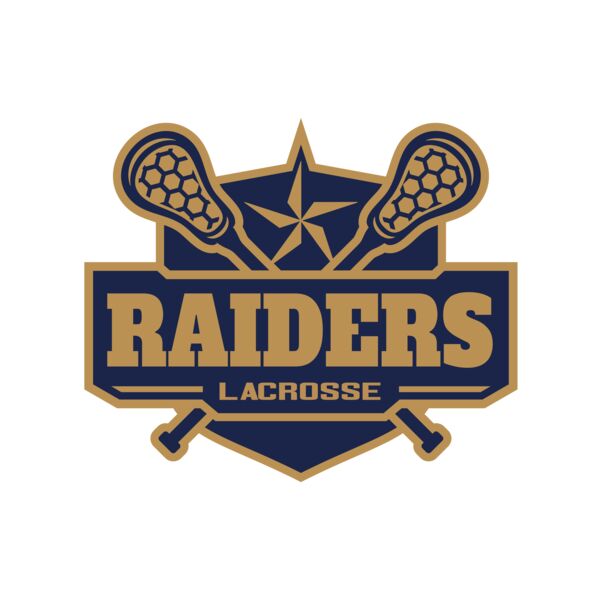 Raiders Lacrosse Logo Template Miniaturansicht
