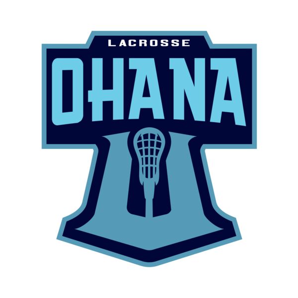 Ohana Lacrosse Logo Template Miniaturansicht