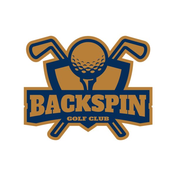 Backspin Golf Club logo template Miniaturansicht