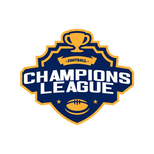 Champions League Football logo template 02 Miniaturansicht