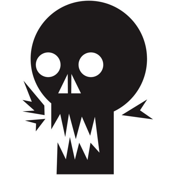 Elements Skulls logo template 19 Miniaturansicht