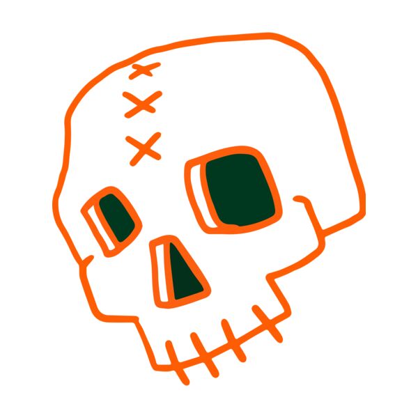 Elements Skulls logo template 81 Miniaturansicht