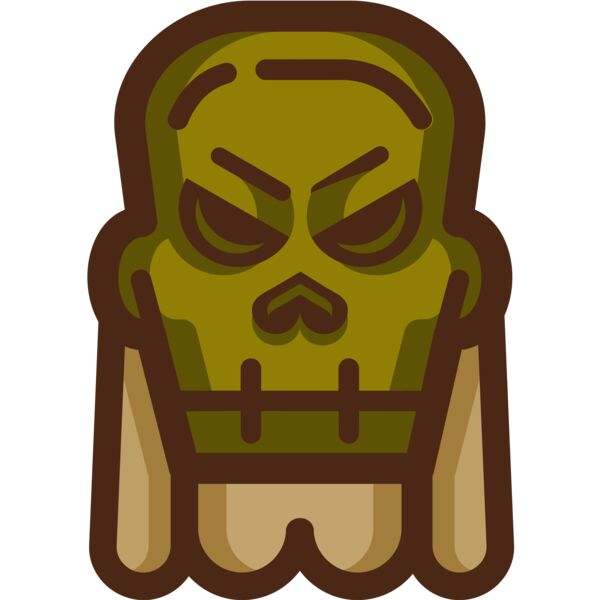 Elements Skulls logo template 177 Miniaturansicht