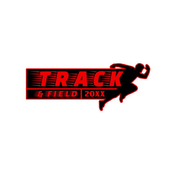 Track & Field Team Logo 08 Miniaturansicht