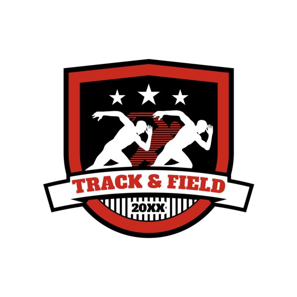 Track & Field Team Logo 08 Miniaturansicht