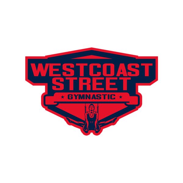 West Coast Street Gymnastic logo template Miniaturansicht