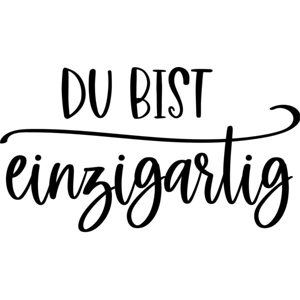 du bist einzigartig  Miniaturansicht