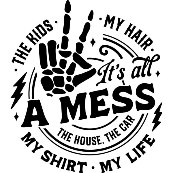 Its all a mess hand Miniaturansicht