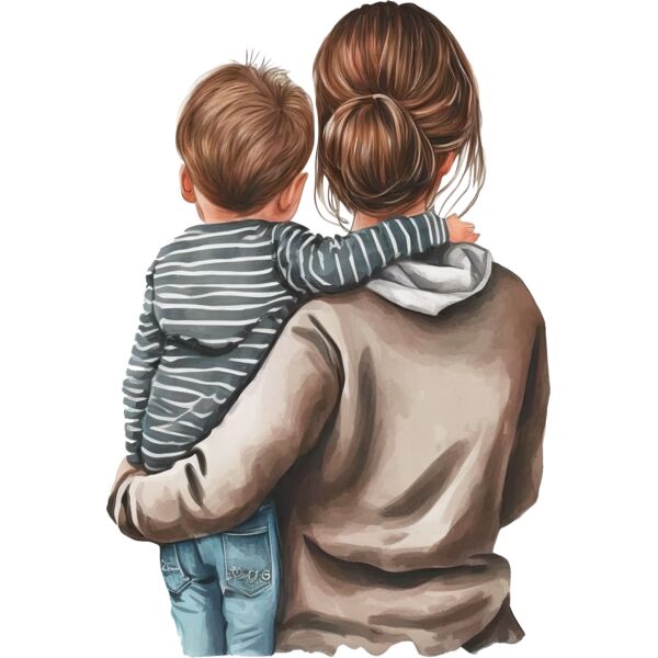 Mom And Son Miniaturansicht