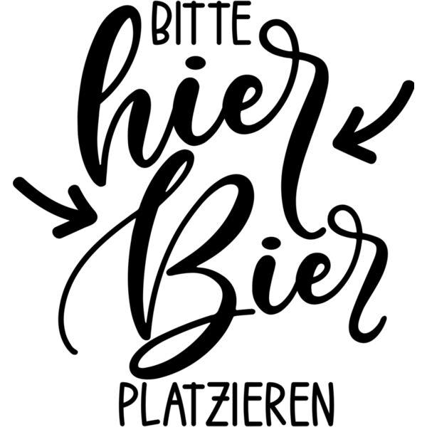 bitte hier bier Miniaturansicht
