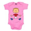 Bio Baby Strampler 100% Bio-Baumwolle Miniaturansicht