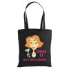 Klassische Baumwolltasche Tragegrifflänge: 67cm Miniaturansicht