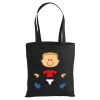Klassische Baumwolltasche Tragegrifflänge: 67cm Miniaturansicht