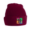 Wintermütze mit Patch Miniaturansicht