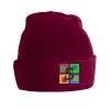 Wintermütze mit Patch Miniaturansicht