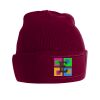 Wintermütze mit Patch Miniaturansicht