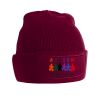 Wintermütze mit Patch Miniaturansicht