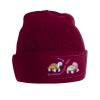 Wintermütze mit Patch Miniaturansicht