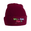 Wintermütze mit Patch Miniaturansicht