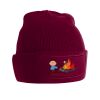 Wintermütze mit Patch Miniaturansicht