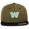 Two Tone Classic Snapback Cap Miniaturansicht