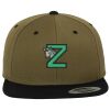 Two Tone Classic Snapback Cap Miniaturansicht