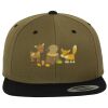 Two Tone Classic Snapback Cap Miniaturansicht