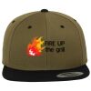 Two Tone Classic Snapback Cap Miniaturansicht