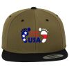 Two Tone Classic Snapback Cap Miniaturansicht