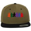 Two Tone Classic Snapback Cap Miniaturansicht