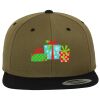 Two Tone Classic Snapback Cap Miniaturansicht