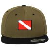Two Tone Classic Snapback Cap Miniaturansicht