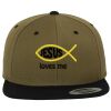 Two Tone Classic Snapback Cap Miniaturansicht