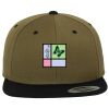 Two Tone Classic Snapback Cap Miniaturansicht