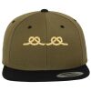 Two Tone Classic Snapback Cap Miniaturansicht