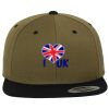 Two Tone Classic Snapback Cap Miniaturansicht