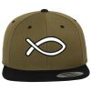 Two Tone Classic Snapback Cap Miniaturansicht