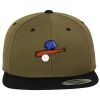 Two Tone Classic Snapback Cap Miniaturansicht