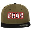Two Tone Classic Snapback Cap Miniaturansicht
