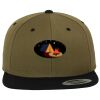 Two Tone Classic Snapback Cap Miniaturansicht