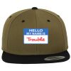 Two Tone Classic Snapback Cap Miniaturansicht