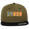 Two Tone Classic Snapback Cap Miniaturansicht
