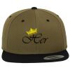 Two Tone Classic Snapback Cap Miniaturansicht
