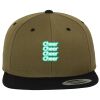 Two Tone Classic Snapback Cap Miniaturansicht